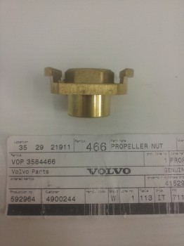 Volvo Penta PROPELLERMUTTER [3584466]